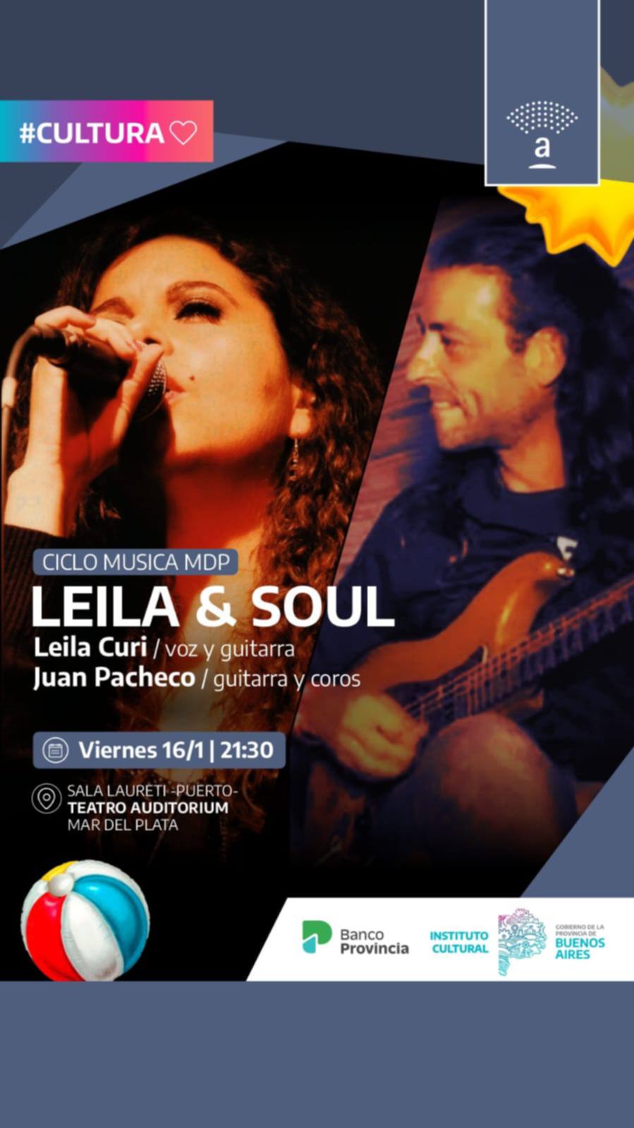 El Soul y el Blues se apoderan de la Sala Laureti con la presentación de Leila & Soul