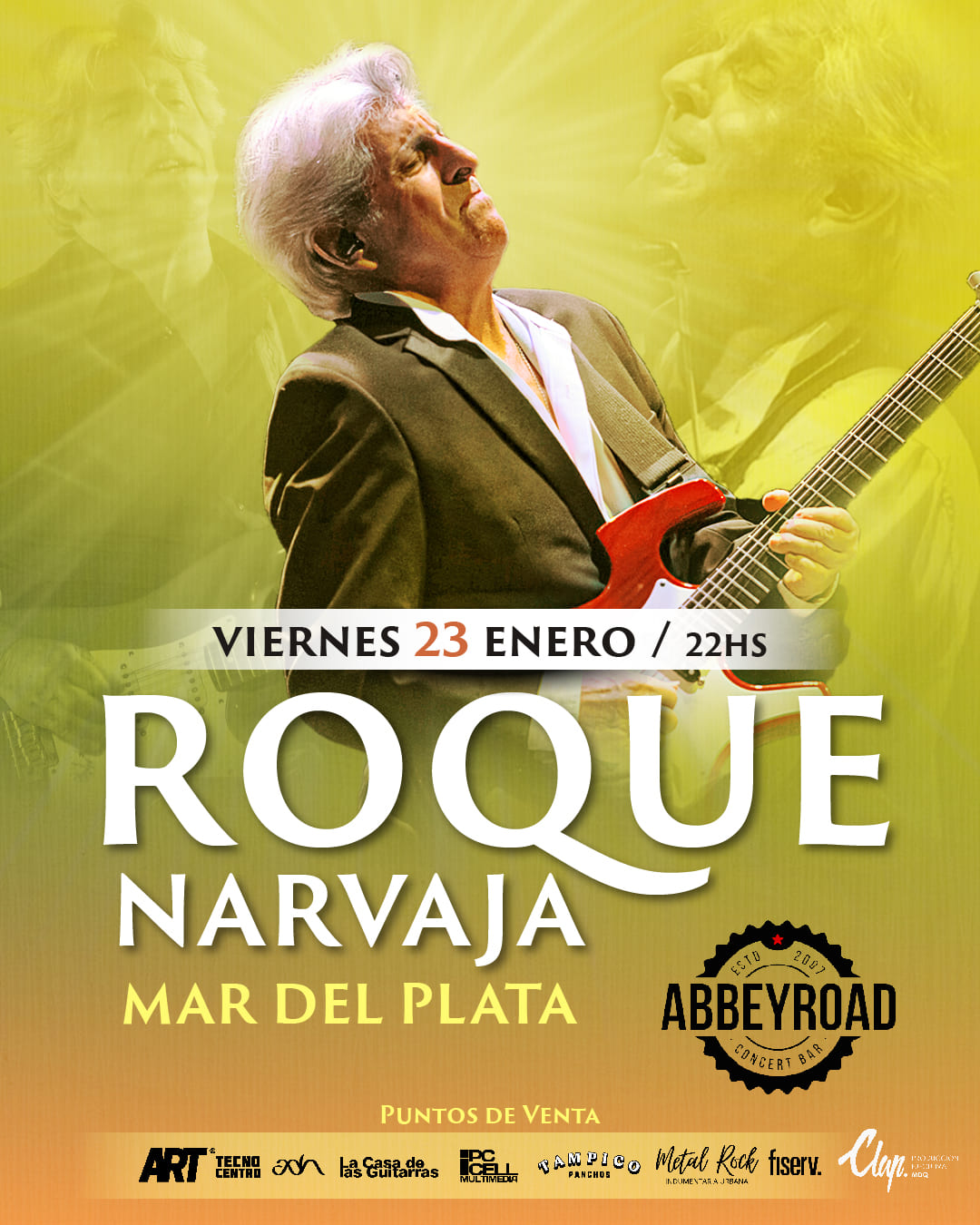 Roque Narvaja en Mar del Plata: Una noche para viajar en el tiempo (y cantar a todo pulmón)
