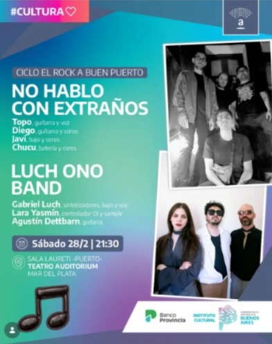 El ciclo «Rock a Buen Puerto» sacude el Puerto con una noche de estrenos y beats electrónicos